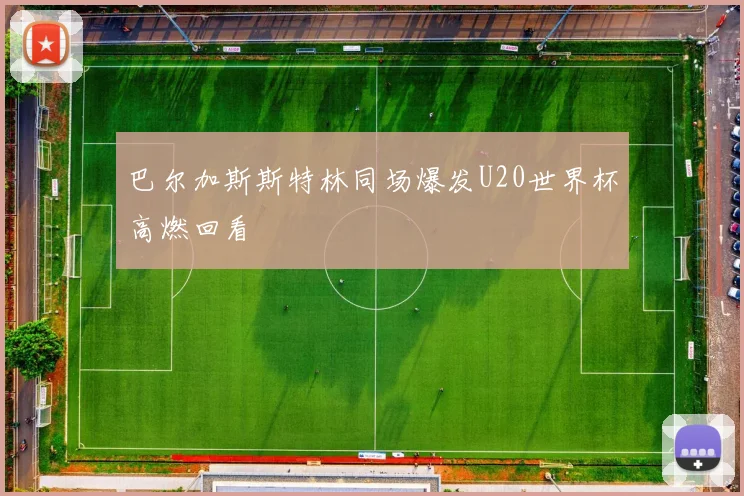 巴尔加斯斯特林同场爆发U20世界杯高燃回看