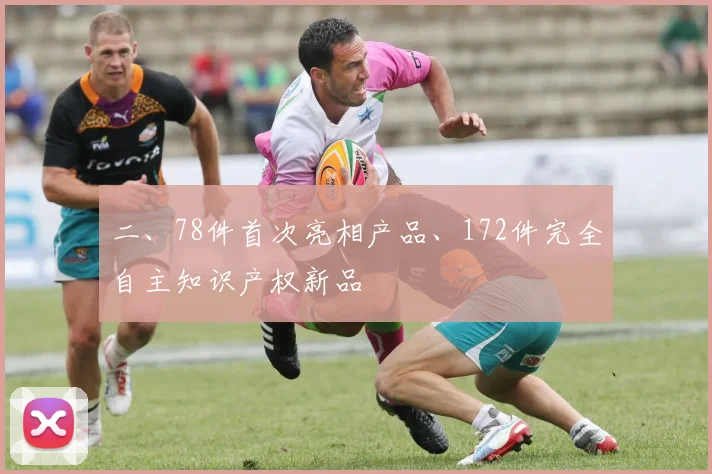 二、78件首次亮相产品、172件完全自主知识产权新品